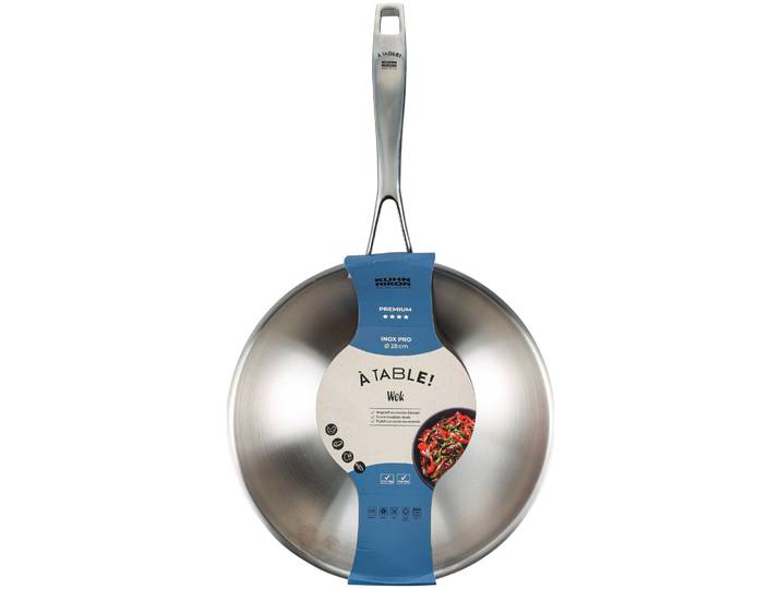 À Table! Wokpfanne Inox Pro 28cm