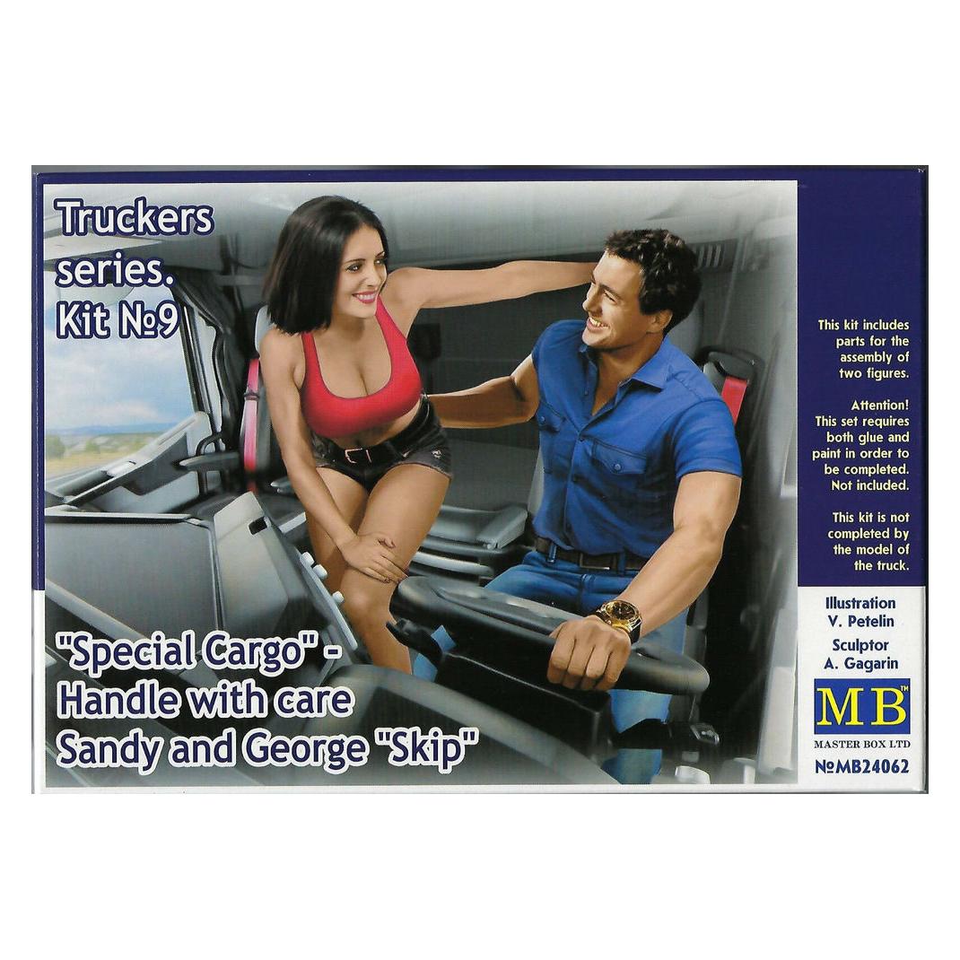Master Box Truckers series"Special Cargo"Handle wit care!Sandy and George (MB24062)