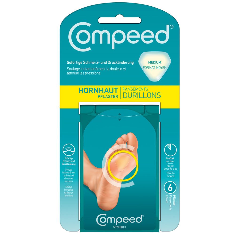 Compeed Hornhaut Pflaster 6 St