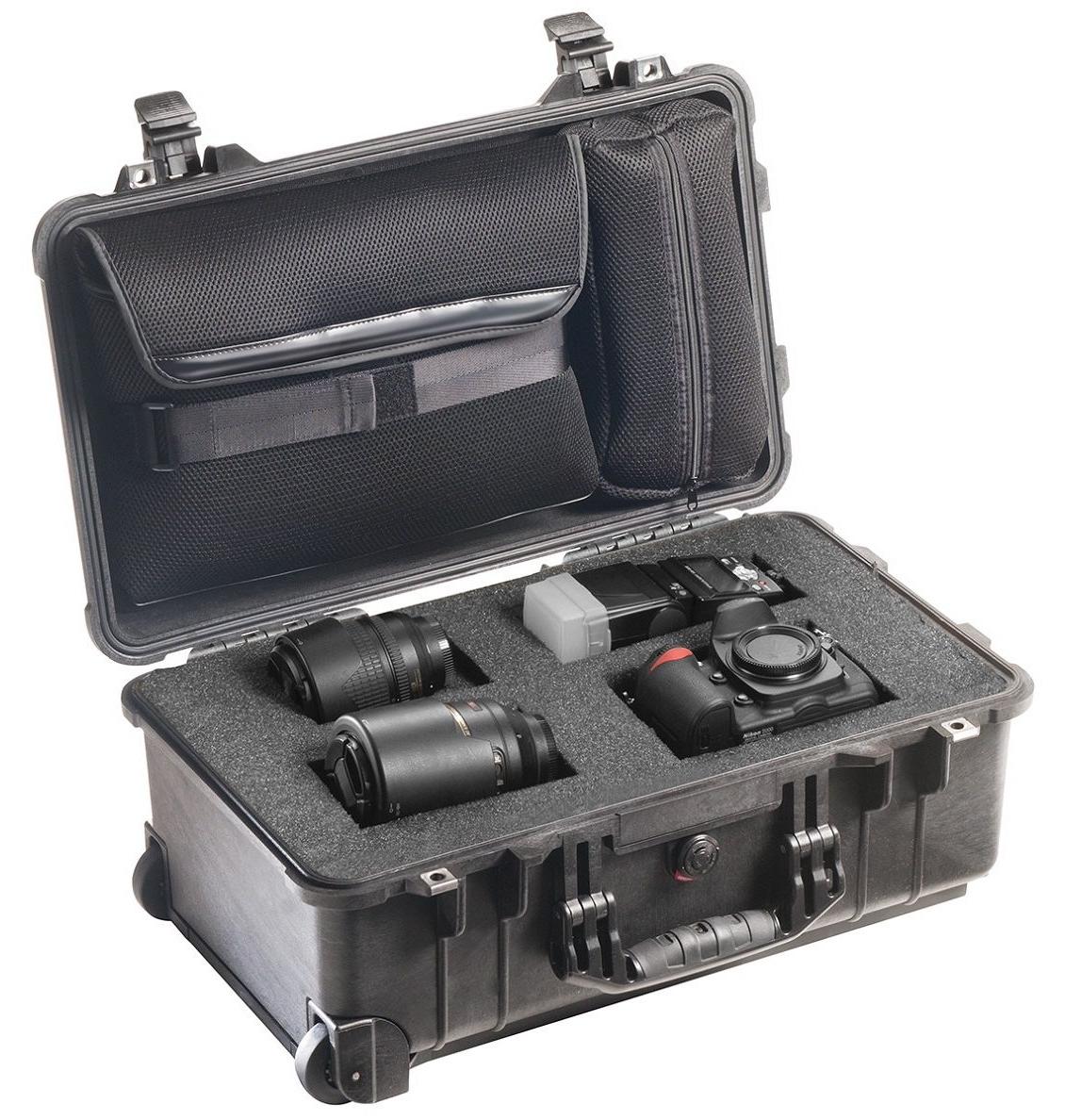 Transportkoffer mit Rollen - 27 Liter - Wasserdicht nach IP67 - Schwarz