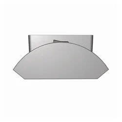 HEITRONIC LED Unterbauleuchte DETMOLD, IP20, mit 1 Steckdose + Schalter, Aluminium / PMMA, silber/weiß, 67.7cm, 8W 3000K 420lm 120° HEI-28206