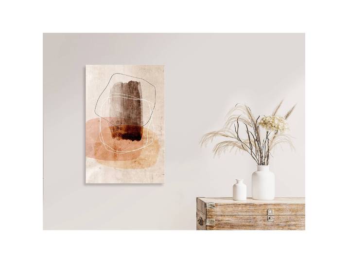 Tableau déco Circle of Desires Lin Beige 40 x 60cm