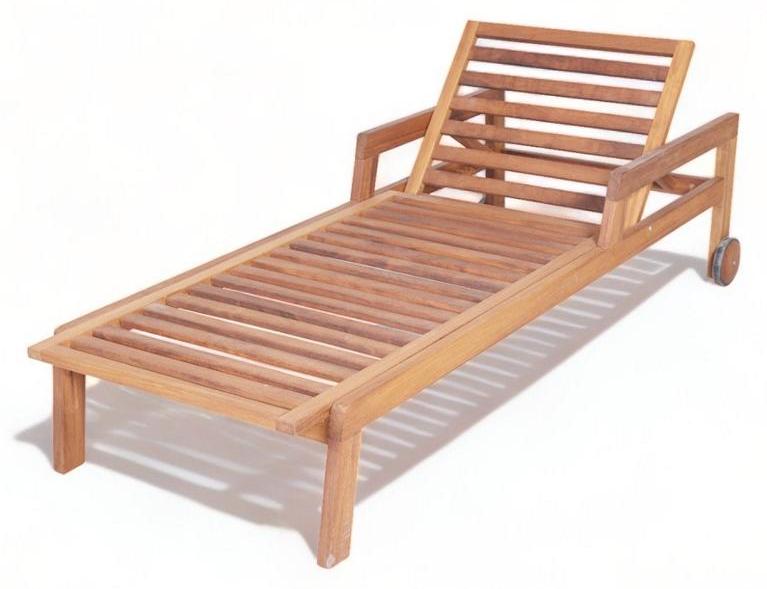 Outdoor Liegestuhl Relaxliegestuhl Holzliegestuhl Gartenmöbel