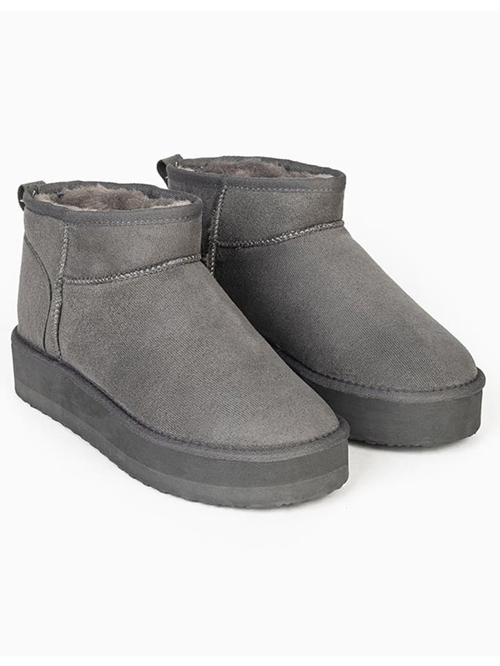 ISLAND BOOT Ankle-Boots "Miley" in Grau - 40