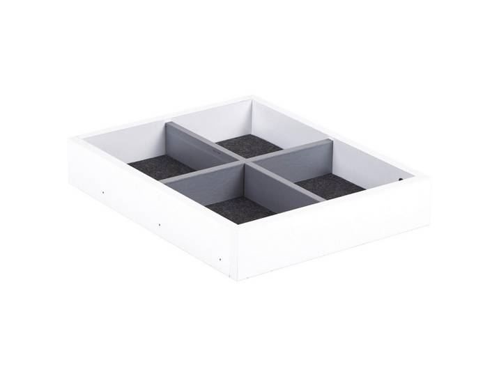 Hom`in Schublade System Unit, Weiß, 46.8x8.1x37.5 cm, Schlafzimmer, Kleiderschränke, Schrankzubehör
