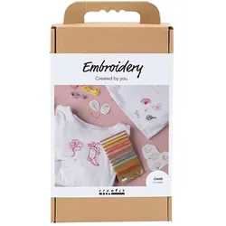 Creativ Company 9772642, Handarbeitsset, Weiss, Mehrfarbig