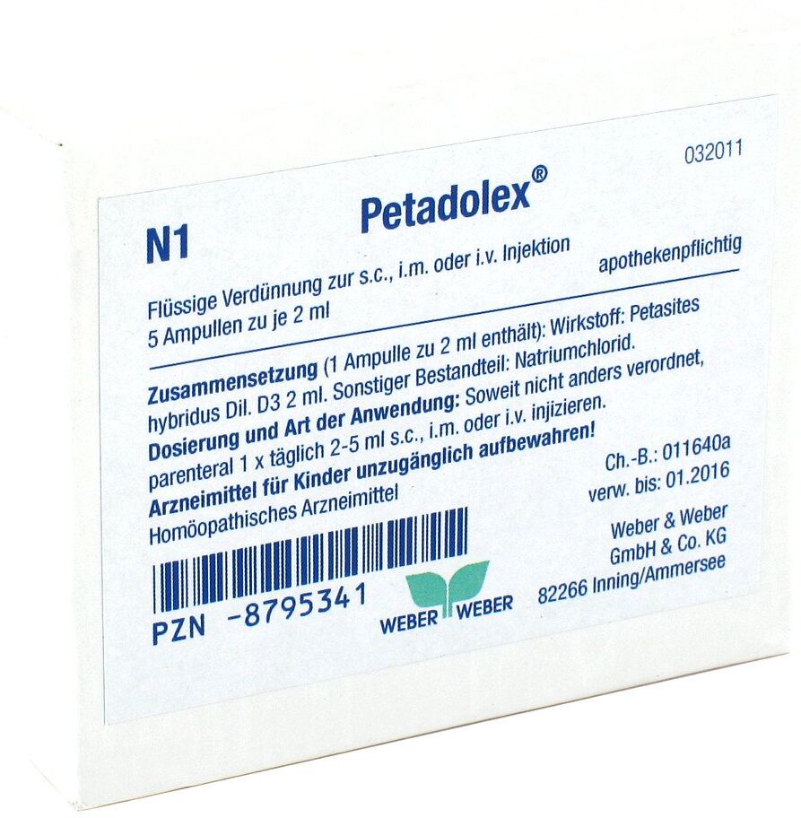 Petadolex Ampullen