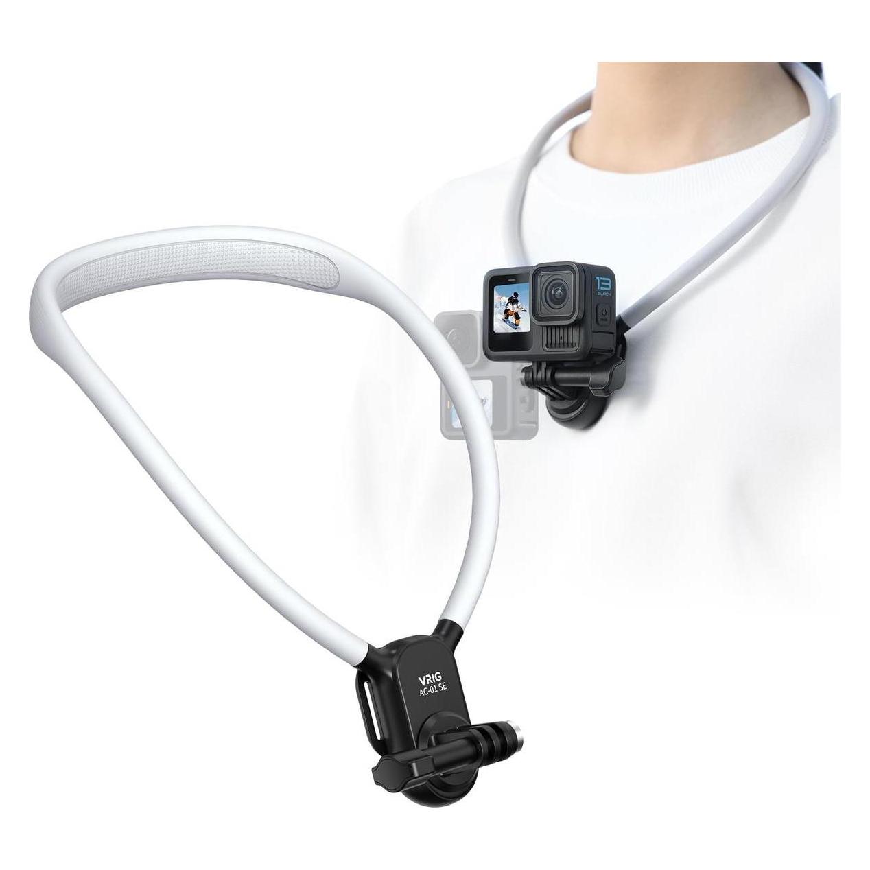 Vrig Opaska Uchwyt Na Szyję Do Gopro Hero 13 12 11 10 Xiaomi Sjcam Insta360 Dji / Ac-01 Se (58997207)