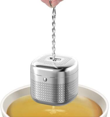 PRiME Premium Stainless Steel Loose Leaf Tea Infuser Ball With Extra Fine Mesh Steeper Strainer Premium Stainless Steel Loose Leaf Tea Infuser Ball With Extra Fine Mesh Steeper Strainer