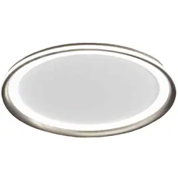 EDGE LED-Deckenleuchte Titangrau 66W Perenz aus Aluminium
