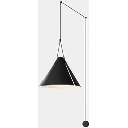 LEDS C4 Wandleuchte SUPER ATTIC E27 15W schwarz LEDS-05-8348-05-05
