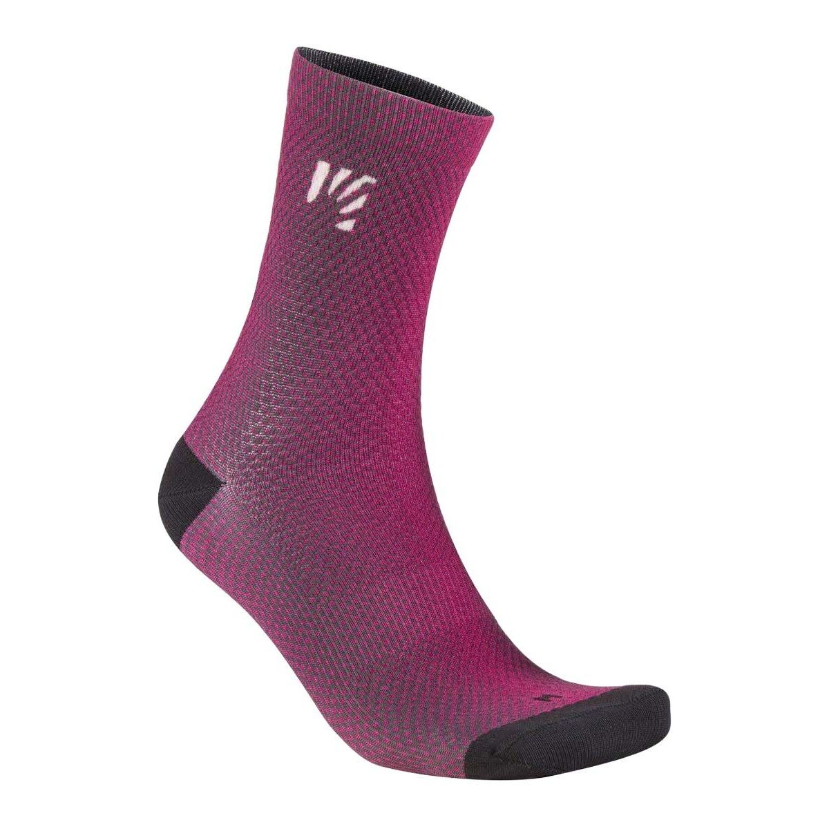 Karpos Logo Print W Socks beet red/vulcan/pristine (021) M 2562004-021-M