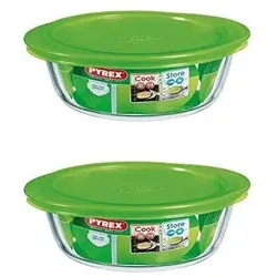 Pyrex PYRG4CRD20, Vorratsbehälter, Grün, Transparent