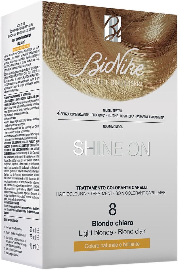 BIONIKE Shine On Hair Colouring Treatment No.8 Light Blonde