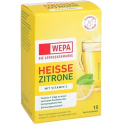 Wepa heiße Zitrone+Vitamin C Pulver