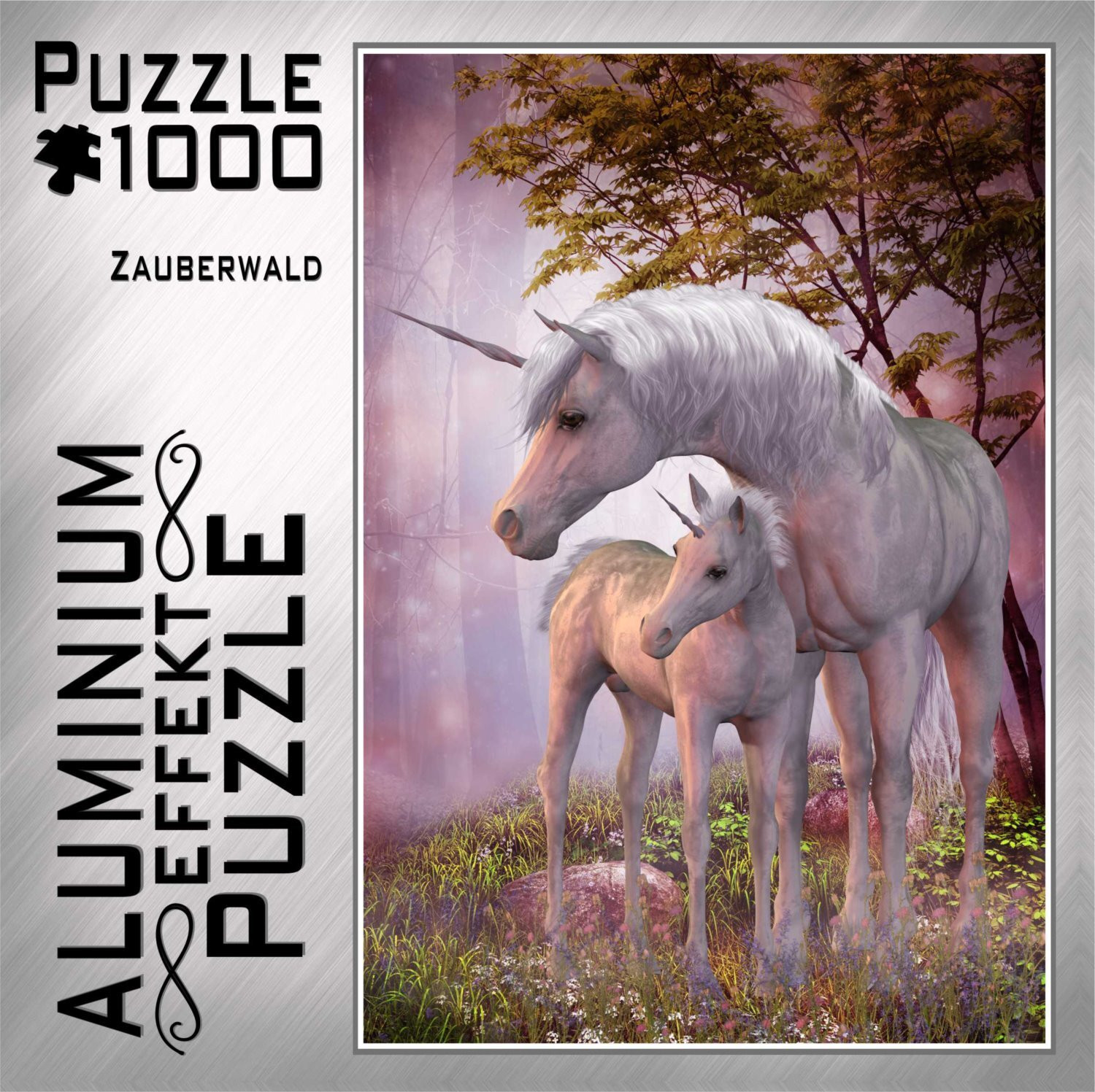 Sonstige Verlage Aluminium puzzel Betoverd bos 1000 stukjes