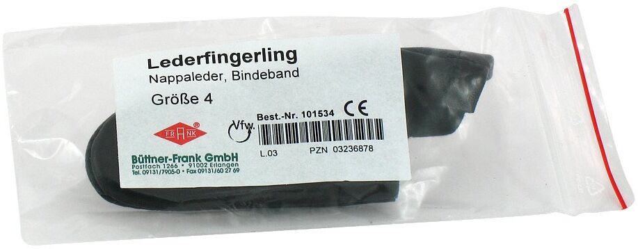 Fingerling Leder Größe 4 Bindeband