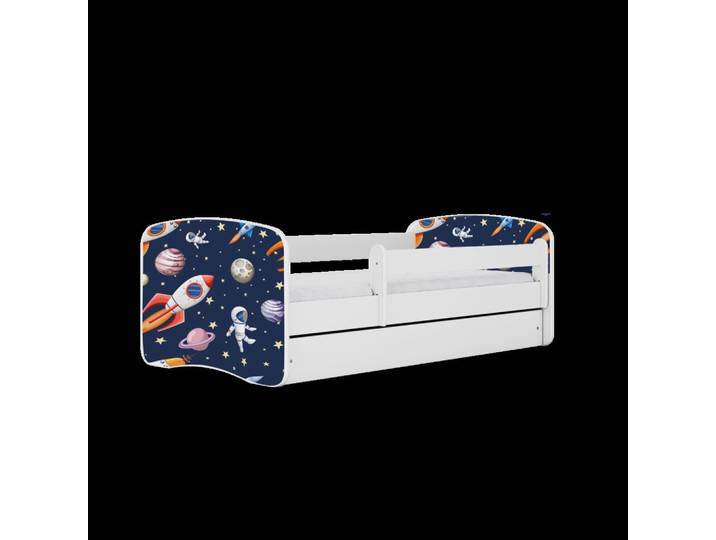 KINDERBETT Kosmos mit Schublade und Matratze 160/80