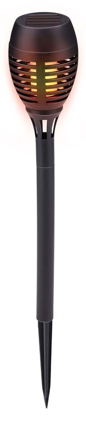 Grundig LED Solar Tuinlamp met vlammensimulatie, 47,5 cm