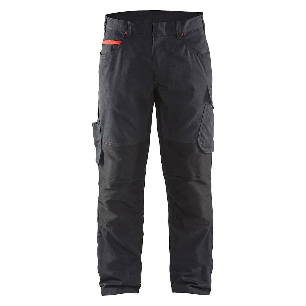 Blakläder Service Bundhose Service Plus, schwarz / rot, Konfektionsgrösse 28 Grammatur 250 (28) (149513309956D112)
