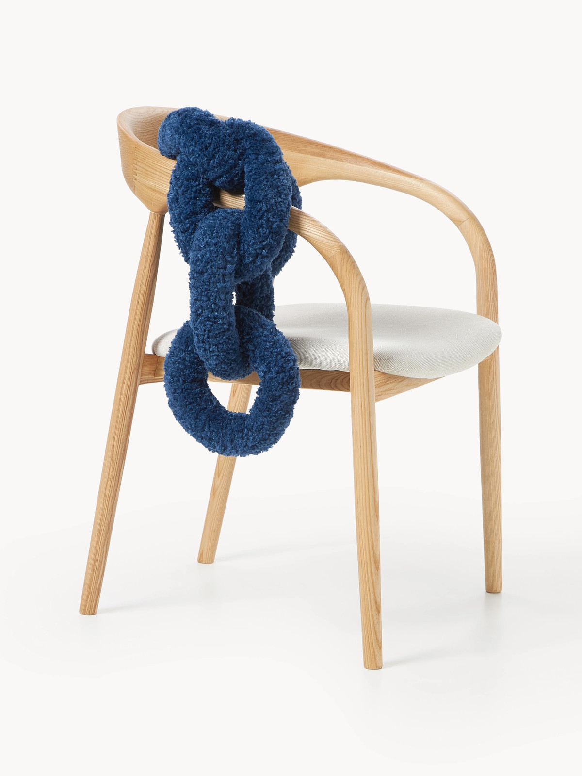 Westwing Collection Teddy kussen Chain Dotty