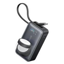 Anker MagGo Powerbank 10000 mAh Schwarz Statusanzeige A1657H11