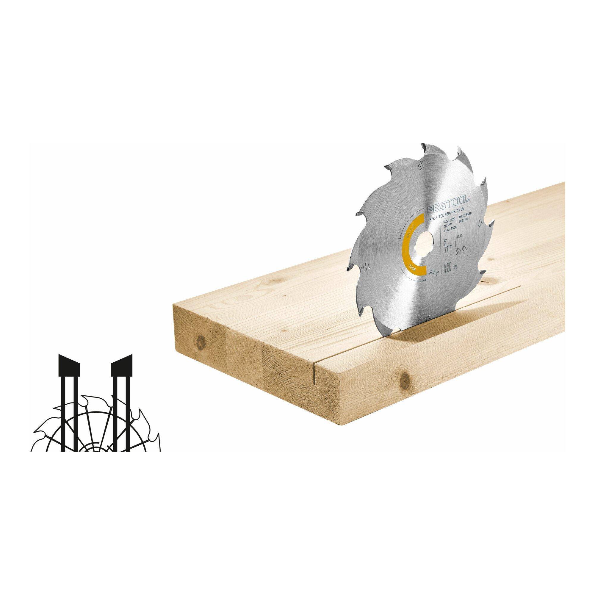 Festool PW16 Panther-Sägeblatt mit 210x2,6x30 mm Abmessungen , 4014549309664 (493196)