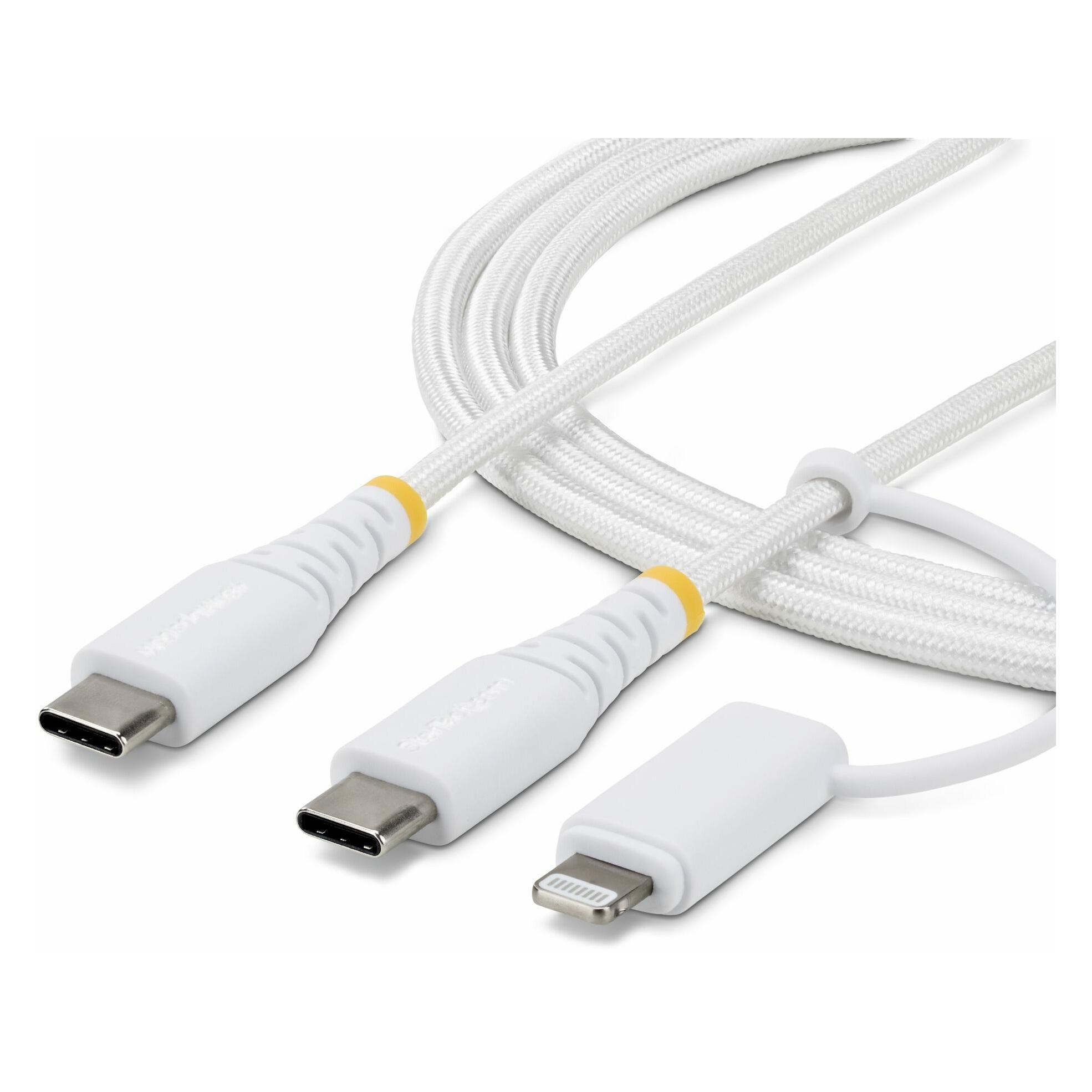 StarTech 2m USB-C Cable With Lightning. Nms Ns Cabl (2 m, USB 2.0, 60 W) (2M-U2-LNTC-CABLE)
