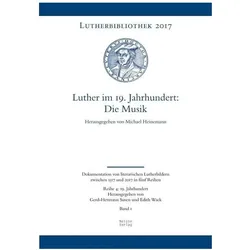 Luther im 19. Jahrhundert: Die Musik, Fachbücher