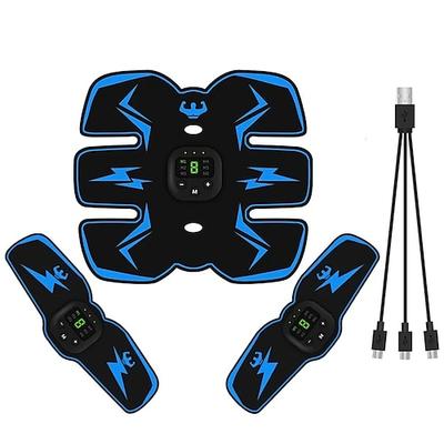 Smart EMS kabelloser Muskelstimulator Fitness-Trainer Bauchtraining Elektrische Gewichtsreduktion Aufkleber Körper schlank machender Massager Valentinstagsgeschenk