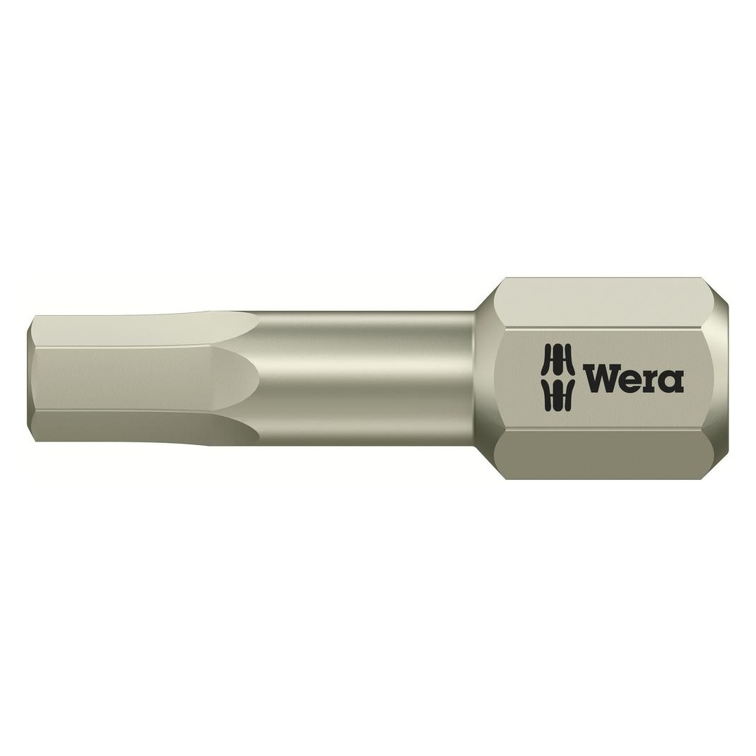 Wera 3840/1 TS Bits, Edelstahl (62248387x10)