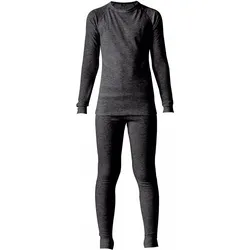 Maier Sports, Jungen, Funktionsshirt, Ski Unterwäsche Set (116), Schwarz