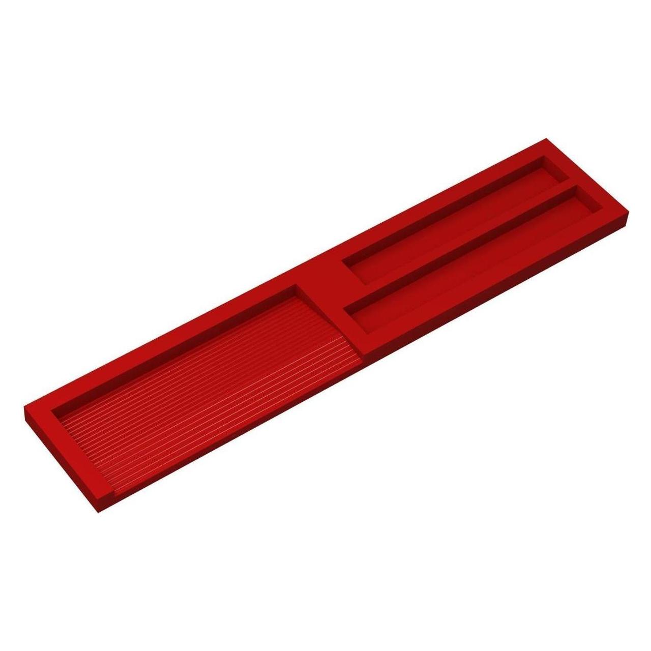 Feldherr Spieler Tray für Siedler von Catan Mayfair/1. Edition, rot (Kunststoff) (379994)