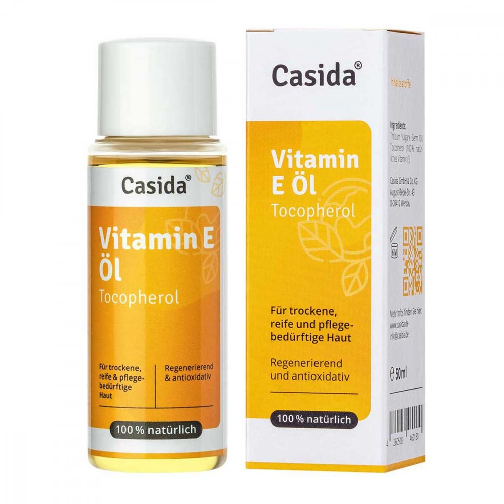 Casida GmbH Vitamin E öl Tocopherol natürlich 12445210