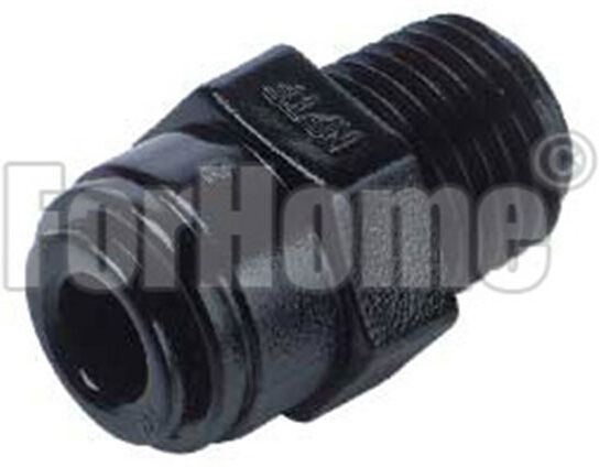 Terminale Diritto Tubo Ø - Filetto Conico Bspt 4mm X 1/8"