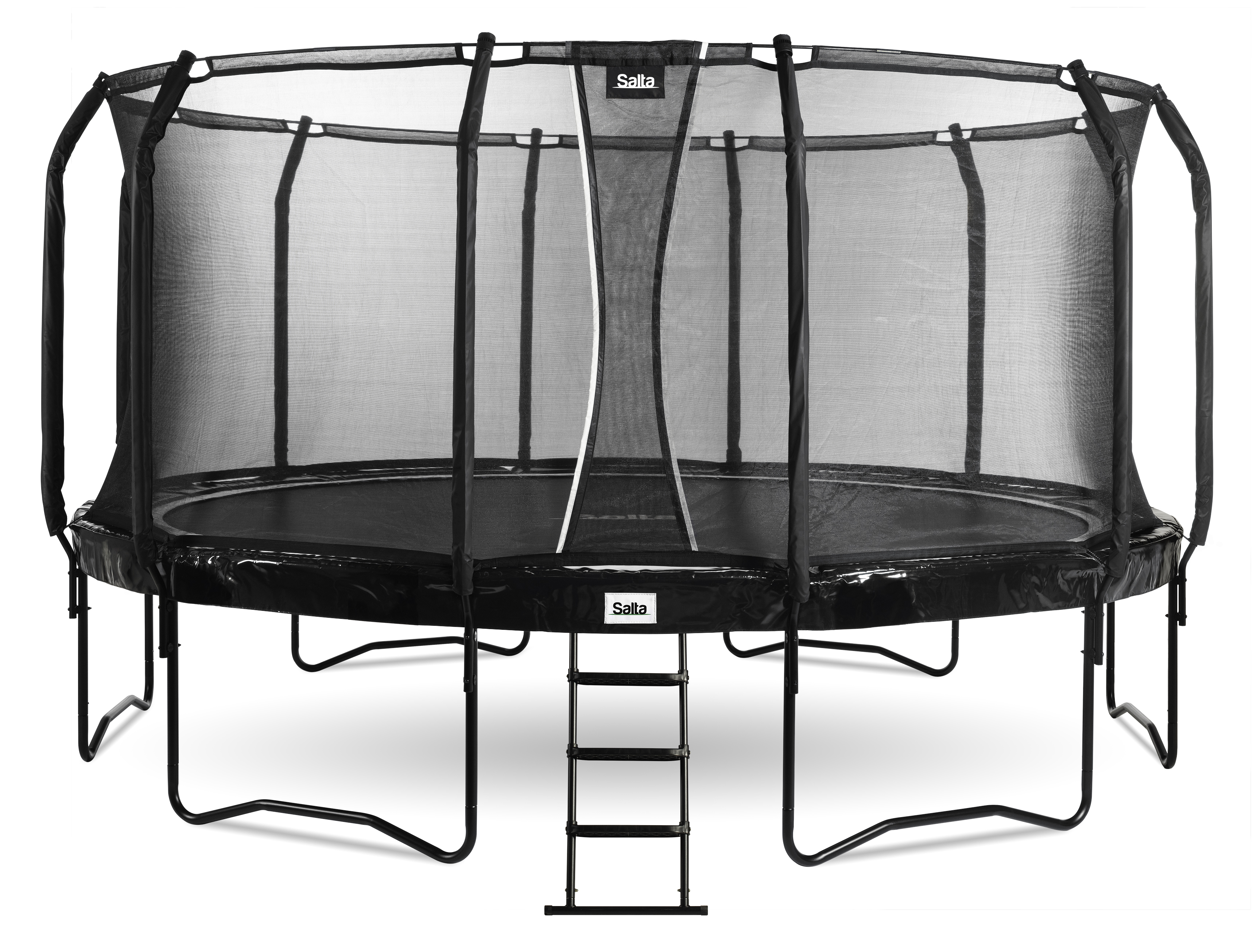Salta First Class - Ø 487cm - Schwarz - inkl. Sicherheitsnetz