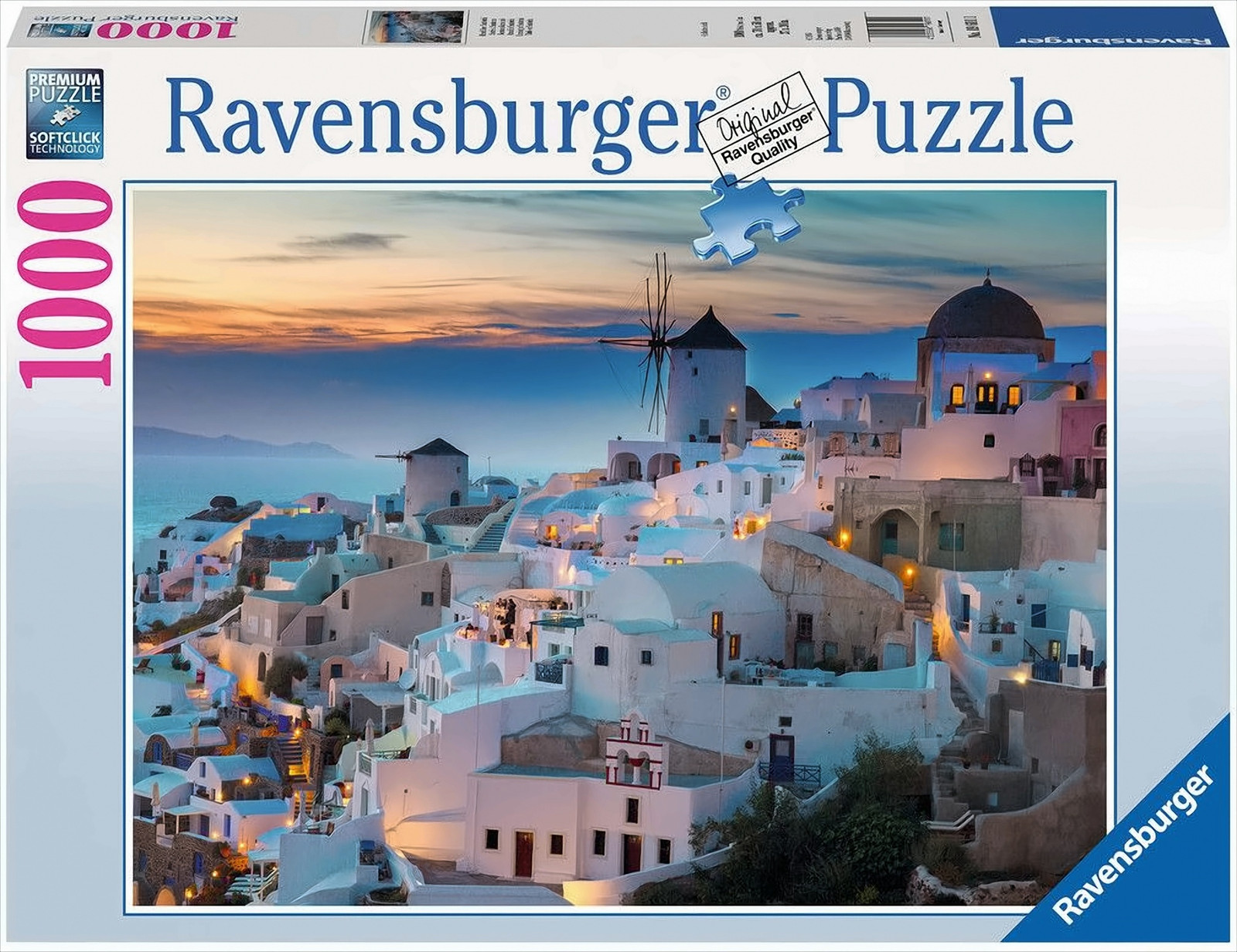 Ravensburger Puzzel Avond boven Santorini 1000-delig