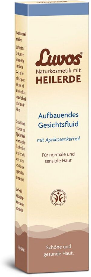 Luvos Gesichtsfluid Basispflege aufbauend