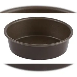 Gobel - Kuchenform rund glatt - gerollter Rand - antihaftbeschichtet - Ø18/15,3 cm - h4,5 cm - 223720
