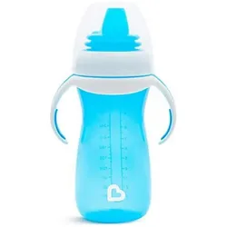 Munchkin, Babyflasche, Gentle Transition Sippy Cup with Trainer Handles, 9 m+, 296ml, purple, 05182701 (296 ml)