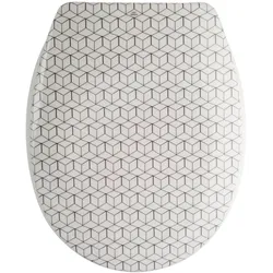 MSV WC Sitz Duroplast Absenkautomatik (Mosaik)