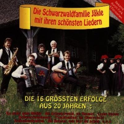 16 Gröáten Erfolge Aus 20 Jahren - Schwarzwaldfamilie Jäkle, CD