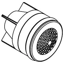Hansgrohe Rückflussverh. OV15F1x16 m. Sieb DN15 , 92499000 92499000