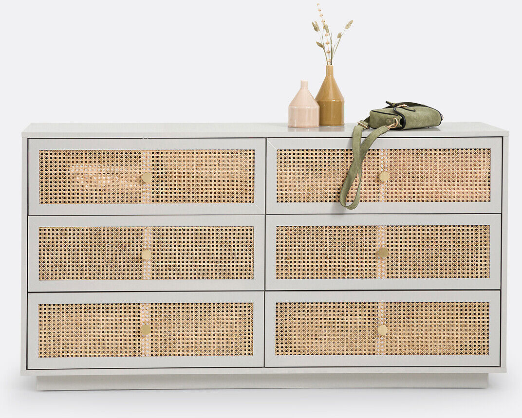 LA REDOUTE INTERIEURS Commode 6 tiroirs, Paola