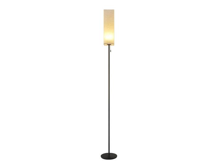 ZMH LED Stehlampe Hellan 10.5/10.5/151 cm, Schwarz, Metall, Vintage, Quadratisch, LED integrated, 10.5x151x10.5 cm, Lampen & Leuchten, Innenbeleuchtung, Stehlampen