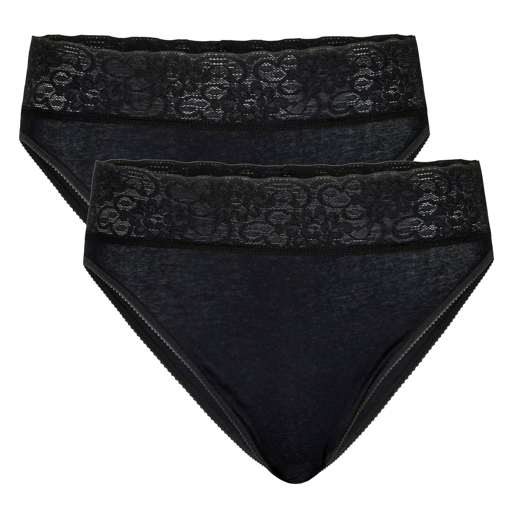 Iconics High Cut Slip 2P Damen Slip