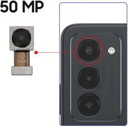 Clappio Hauptkamera Redmi 15 5G 50MP, Mobilgerät Ersatzteile, Mehrfarbig