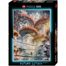 Heye Puzzle - Future Cities Shroomland - Standard 1000 Teile 296316