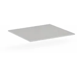 Tischplatte 800 x 800 x 18 mm, grau
