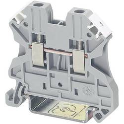 Phoenix Contact 3044102 Durchgangsklemme 6.2 mm Schrauben Belegung: doppelt Grau 1 St. Piece